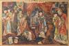 DESIGNER UNKNOWN. GOLD BAR CIGARETTES / HATAMEN CIGARETTES. 21x30 inches, 53x77 cm.